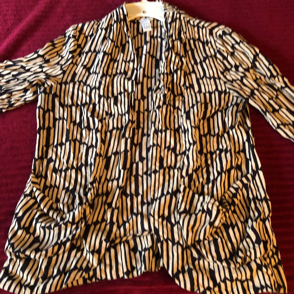 Black and Tan blazer